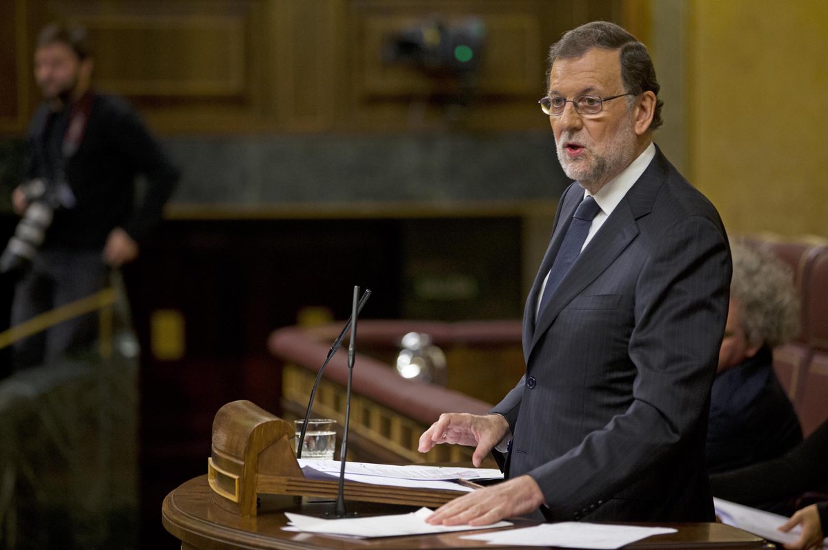 Podemos tables vote of no confidence in Rajoyy
