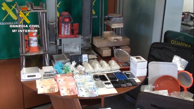 Guardia Civil dismantle drug network, 29 arrested