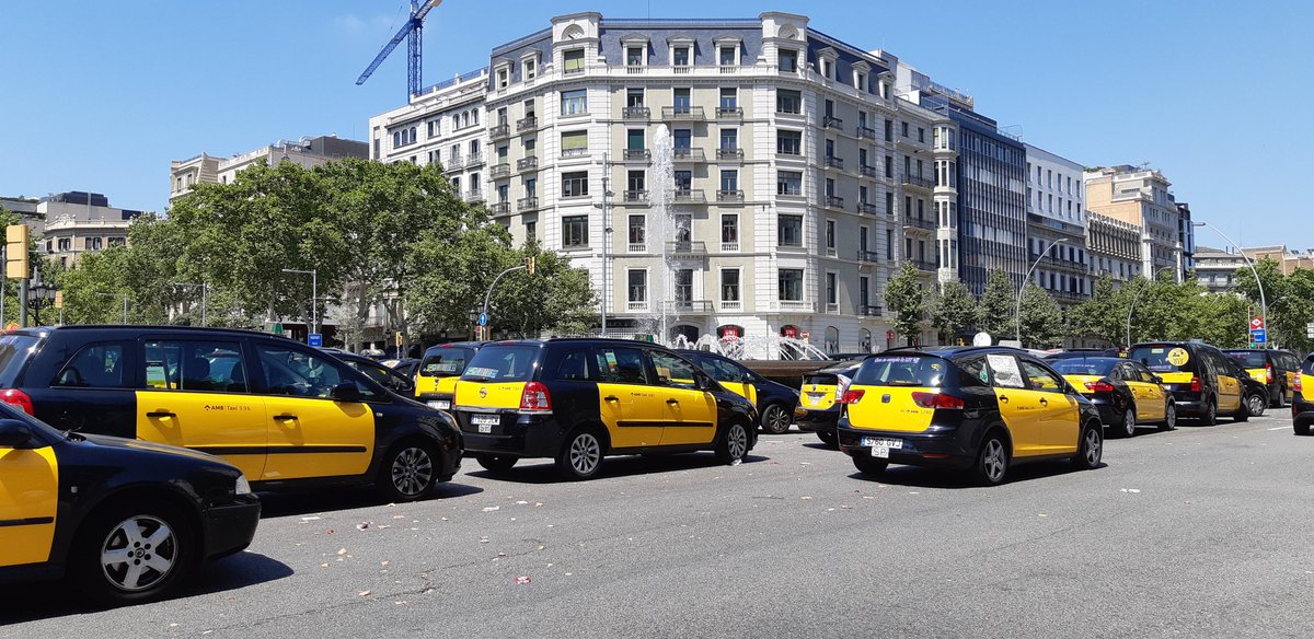 Taxi drivers call wildcat strikes nationwide over Uber and other services