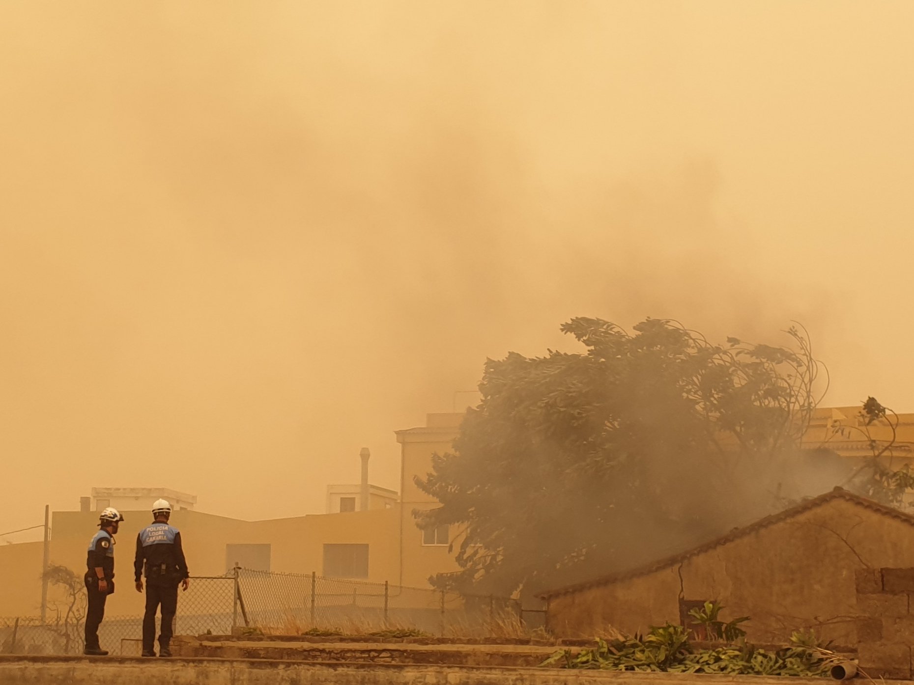 Cleanup begins after Canaries battered by "worst calima in 40 years"