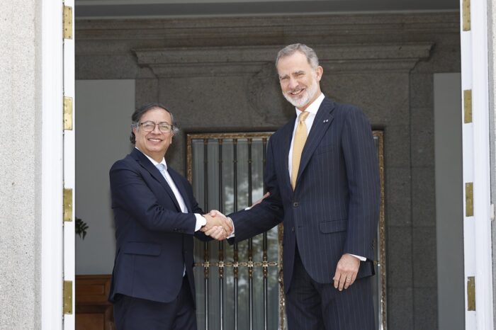 Columbian President holds state visit in Spain